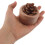 Set van 2 etherische olie diffusers van massief hout met dennenappeldesign 4