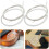 Nylon Acoustic Guitar Strings 24Pcs for Classical Guitar – Medium Tension Tie End Replacement Set 7