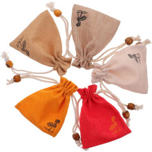 30 stuks kleine trekkoordtasjes voor sieraden, kristallen zakjes, feestzakjes, traktatiezakjes en kerstzakjes.