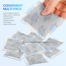 30 sachets de 50 g de gel de silice déshydratant pour la protection contre l'humidité