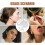 30Pcs Silicone Earring Backs Soft Flat Pad Stoppers for Pierced Ear Studs Anti-Lost Replacement Caps Suitable 7