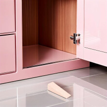 Türstopper-Keile aus Holz mit rustikalem, dekorativem Design, 2 Stück