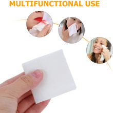 240 Stück quadratische, wiederverwendbare Make-up-Entferner-Pads aus Baumwolle zur Gesichtsreinigung für Gesicht, Augen und Lippen