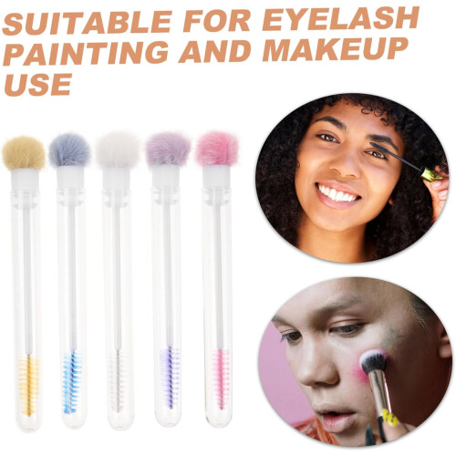 25pcs Eyebrow Eyelash Applicator Lash Brush Mascara Brush Applicator 2