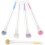 25pcs Eyebrow Eyelash Applicator Lash Brush Mascara Brush Applicator 6
