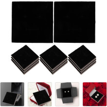 Caixa de jóias Inserir exibição 20Pcs 7.5X7.5Cm Foam forro com fendas