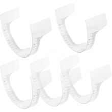 25 plantillas para tatuaje de cejas, escalas, regla de posicionamiento de cejas, herramientas de tatuaje, reglas de tatuaje para niñas