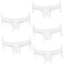 25pcs Eyebrow Tattooing Template Stencil Scales Eyebrow Positioning Ruler Tattoo Tools Tattooing Rulers for Girls
