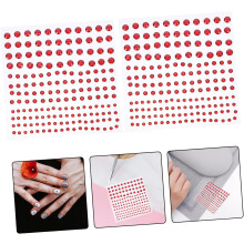 20pcs Nail Rhinestone Stickers Self Adhesive Nail Art Design Decoration