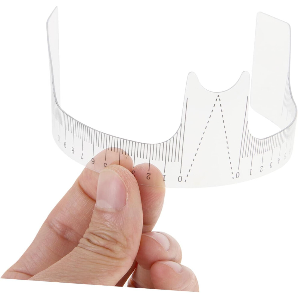 Hkhbjs 25Pcs Eyebrow Tattooing Template Stencil Scales Eyebrow Positioning Ruler Tattoo Tools Tattooing Rulers For Girls