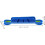 2pcs Ceramic Chopsticks Rests Chopstick Holder Simple Unique Design Prevent Rolling Keep Table Clean 2