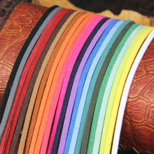 30pcs 3mm Faux Suede Cord Mixed Colors DIY Jewelry Making Thread