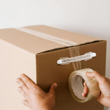 30 poignées de transport de rechange pour cartons de déménagement, sangles en carton robustes, poignées de rangement