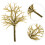 Plastic Model Trees Without Leaves 30Pcs Brown Miniature Tree Models 1