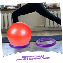 Yogaball-Basis, Stabilitätsball-Aufbewahrungsring, Befestigungshalterung, rutschfestes Design, robuste Fitnessstütze