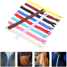20Pcs Invisible Sewing Zippers for Clothing Crafts and DIY Accessories – Smooth Pull Zinc Alloy Polyester Zippers