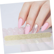 Lot de 30 limes à ongles double face pour manucure professionnelle et personnelle, en EVA sûr.
