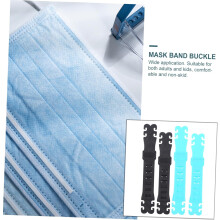 Ear Rope Buckle and Extender 20pcs Set Adjustable Silicone Non-slip Strap Hooks
