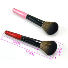 Ensemble de 4 pinceaux de maquillage professionnels pour femme, Ă long manche en nylon, pour l'application de poudre et de blush.