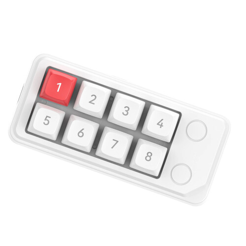 Compactly 8 Key Programmable Mechanical Keypad For Gaming And-D