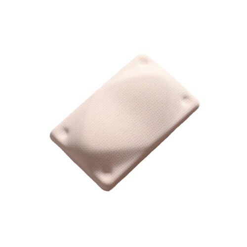 Rectangle Ergonomic Wrist Cushion Nonslip Base Silicone-White S