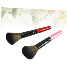 4pcs Professional Makeup Brush Set for Woman Long Handle Nylon Cosmetics Brushes for Powder Blush Application