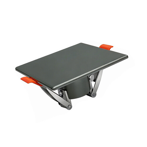 Universal Flue Hole Covering Tool Plastic Hole Cover-Dark Grey