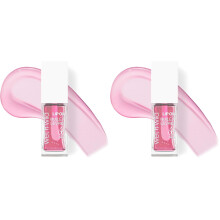 wet n wild Lip Oil - Lightweight, Non-Sticky, Hydrating & Nourishing Formula with Marula & Jojoba Oils, Vegan & Cruelty-Free - Rose Quartz (Pack of 2)