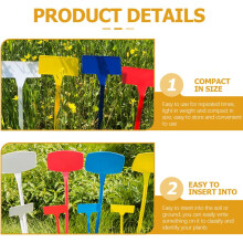 30 étiquettes en plastique pour plantes, étiquettes d'identification pour pots de jardin