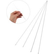 20pcs Beading Needle Set for Jewelry Making, Handmade Sewing Needles 0.4-0.7mm with Curved Tips