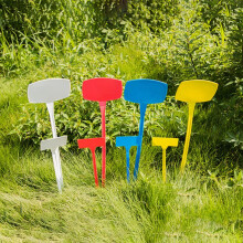 30 Stück Pflanzenetiketten aus Kunststoff, Pflanzenkennzeichnungsetiketten, Gartenstecker, Topfmarkierungen, Etiketten für den Garten
