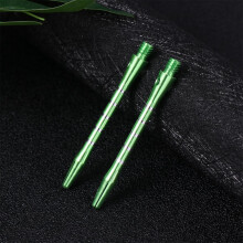 20 buc 2Ba tije de darts din aliaj de aluminiu, tije metalice cu 20 buc inele O, accesorii darts verzi