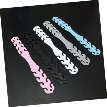 20 piezas de abrazaderas de correa extensoras, hebillas, accesorios para correas, hebillas de cuerda, banda de extensión de cuerda