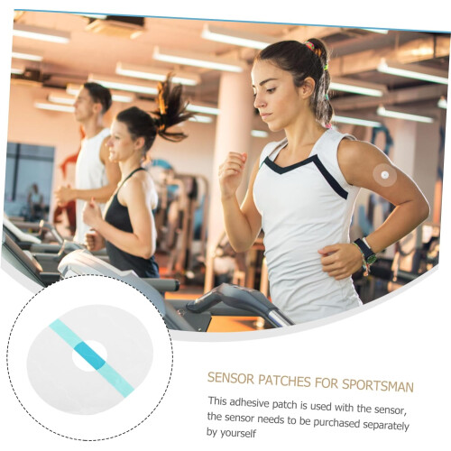 20pcs Sports Non-slip Adhesive Patch Elastic Sensor Fixed Patch Breathable 1