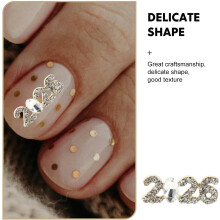 20pcs Nail Art Decorations Glitter Charms Rhinestone Dazzling Jewellery for Manicure Ornaments