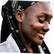 28-teiliges Set aus Metall-Haarspangen, Dreadlock-Anhängern, Haarschmuck-Accessoires für Damen, geflochtene Dekorationen