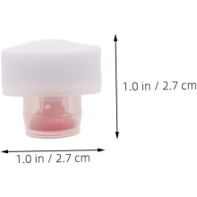 20pcs Shoe Polish Sponge Brush Heads for Sneakers Deep Cleaning Foam Applicator Replacement Shoe Cleaner Sponges