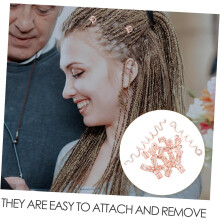28pcs metal cabelo trança algemas dreadlock encantos cabelo jóias acessórios para mulheres decorações trançadas