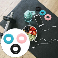 Ensemble de 3 appareils de renforcement de la force de préhension avec exercices pour les doigts en silicone