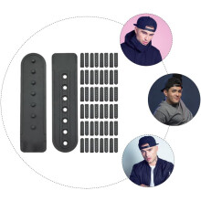30 sett plast snapback-forlengere justerbare hattespenner bærbar baseballcapsstropp erstatning