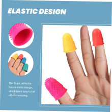 20 Stück rutschfeste Fingerlinge aus Gummi mit Noppen, multifunktional und verschleißfest