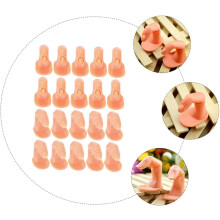 20pcs Arte das unhas Exibição Dedos Manicura Prática Dedo Modelos de Treinamento para Arte das unhas falsa Modelo de mão Grande para Pedicura