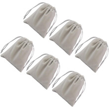 30 stuks trekkoordtasjes voor het opbergen van sieraden, kleine zakjes gemaakt van materiaal voor diverse spullen en dagelijks gebruik.