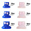 Adjustable Parrots Flight Harness Walking Gear For Safe-Pink L 2