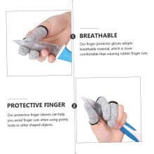 20 pares de protectores de dedos HPPE portátiles para tallado. Protectores de dedos para tallado.