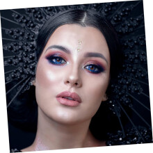 28 láminas de pegatinas faciales con joyas para la frente, ideales para fiestas y como accesorios de maquillaje para mujer.