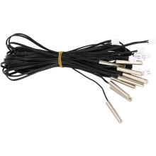20pcs Thermistor Temperature Probe Wire Sensor for Accurate Temperature Control
