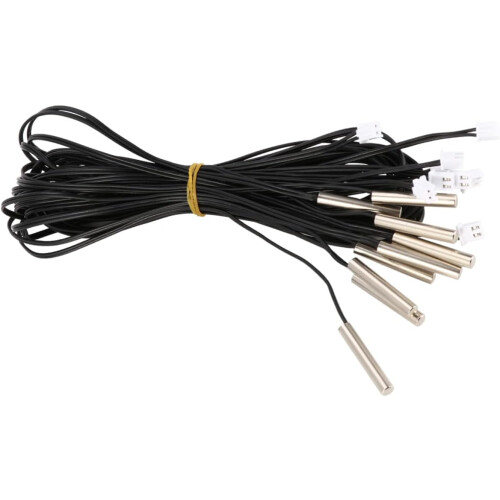 20pcs Thermistor Temperature Probe Wire Sensor for Accurate Temperature Control