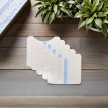 20 unidades de cinta moldeadora de glúteos para levantar y reafirmar muslos. Parche adhesivo invisible para caderas y piernas de 16 x 15 cm.