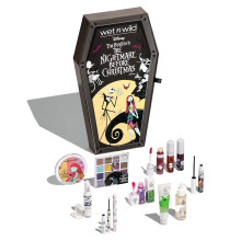 wet n wild Disney Nightmare Before Christmas Limited Edition PR Box - Coffin-Shaped Collector's Set with Eye, Face & Body Makeup,
